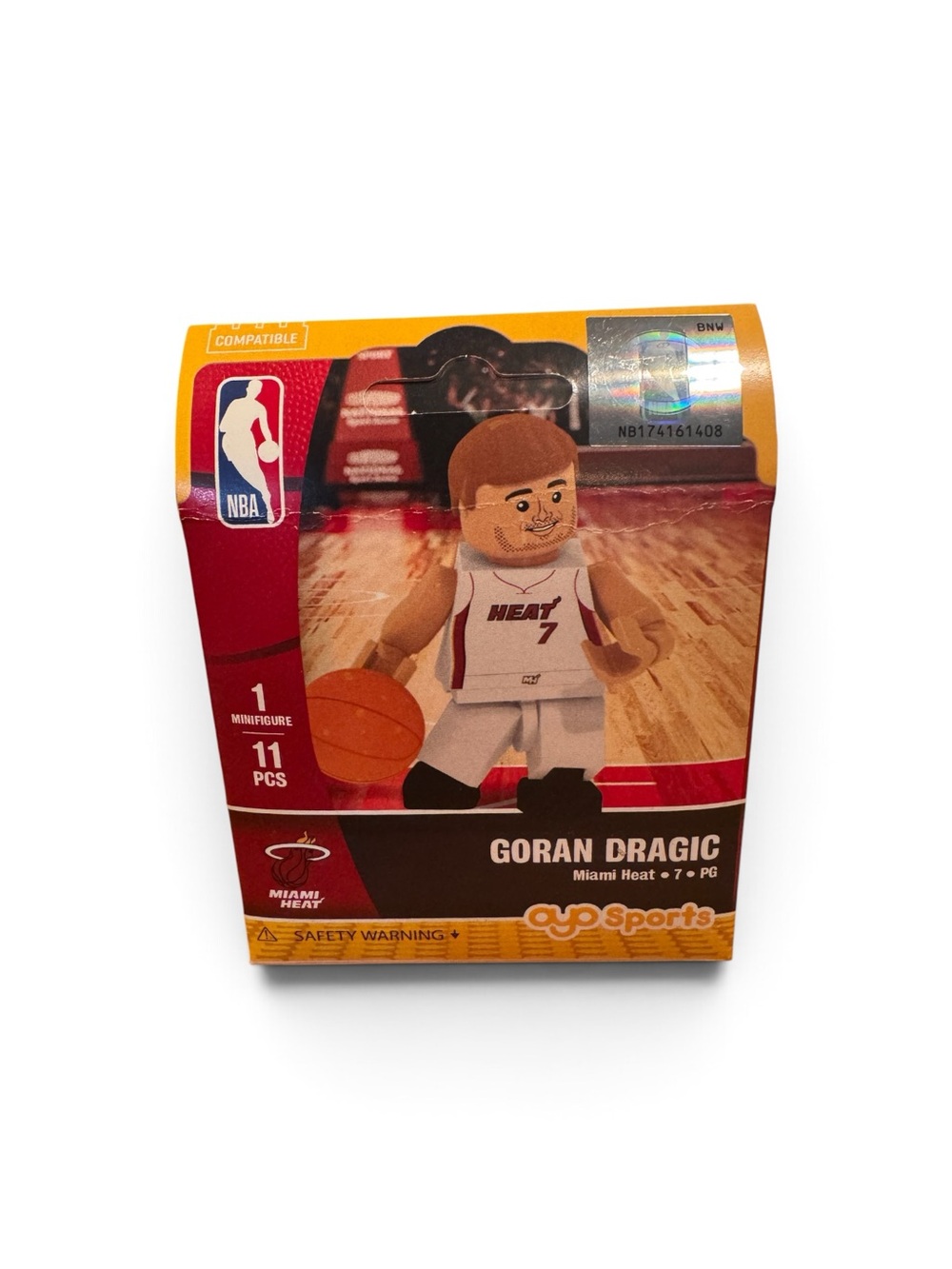 Goran Dragic OYO Sports Miami Heat NBA Minifigure Sealed